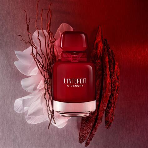 l'interdit rouge - givenchy|l'interdit Givenchy rouge ultime.